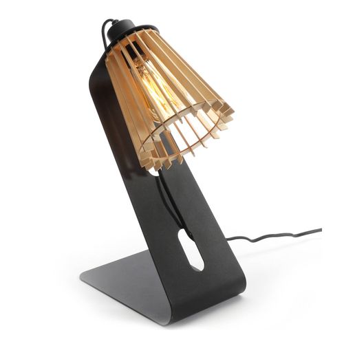 Lampe Costes, Bois / Liège, Diam. , Ampoule LED E27