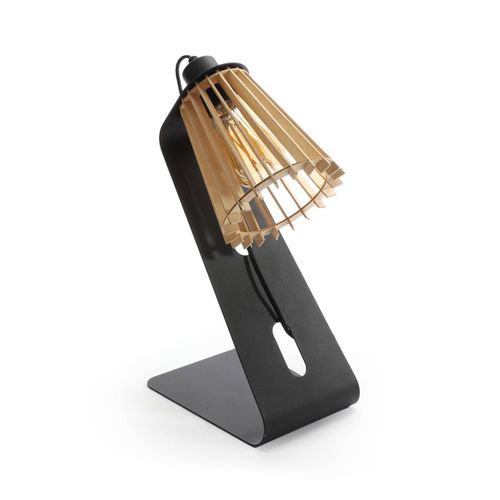 Lampe Costes, Bois / Liège, Diam. , Ampoule LED E27
