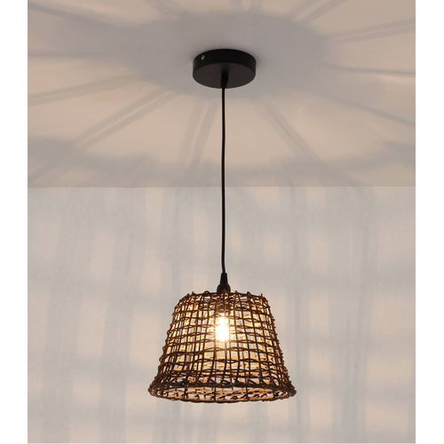 Suspension Delhi, Rotin, Diam. 29 Cm,