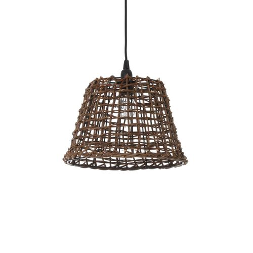 Suspension Delhi, Rotin, Diam. 29 Cm,