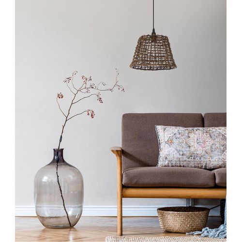 Suspension Delhi, Rotin, Diam. 29 Cm,