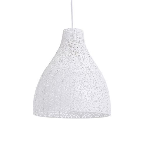 Suspension Zephir XL Blanc, Métal, Diam. 40 Cm,