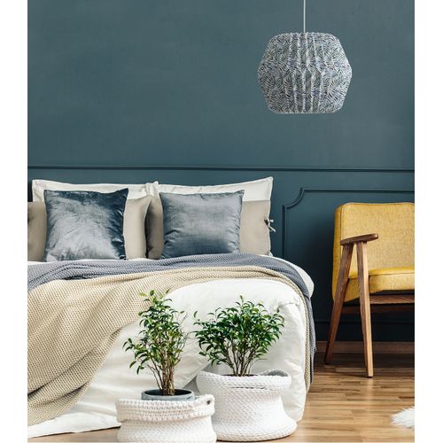 Suspension Tippi Feuilles Vertes, Papier, Diam. 40 Cm,