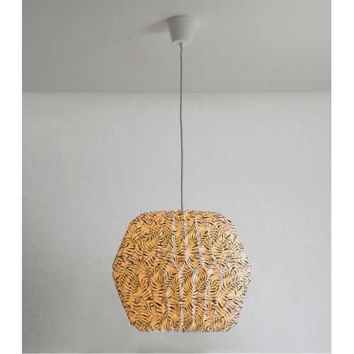 Suspension Tippi Feuilles Vertes, Papier, Diam. 40 Cm,