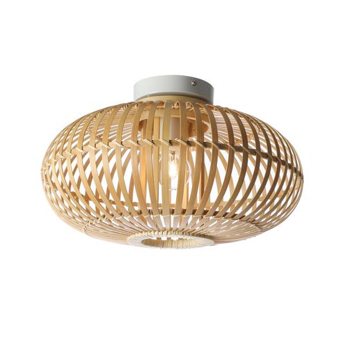 Plafonnier Manille, Bambou, Diam. 38 Cm,