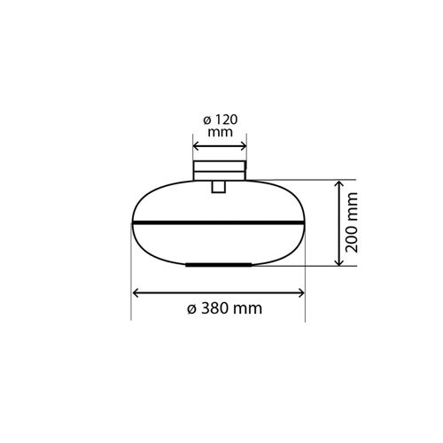 Plafonnier Manille, Bambou, Diam. 38 Cm,