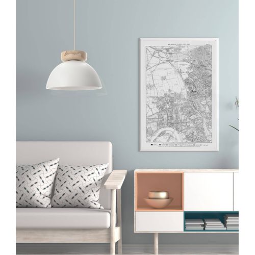 Suspension Alvina Blanc, Céramique, Diam. 30 Cm,