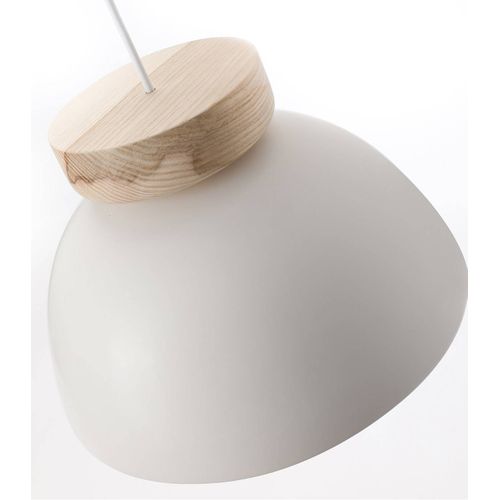 Suspension Alvina Blanc, Céramique, Diam. 30 Cm,