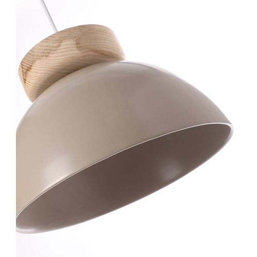 Suspension Alvina Grège, Céramique, Diam. 30 Cm,