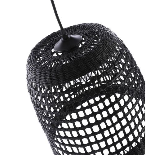 Suspension Lima Noir, Jacinthe D'eau, Diam. 30 Cm,