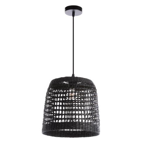 Suspension Lima Noir, Jacinthe D'eau, Diam. 30 Cm,