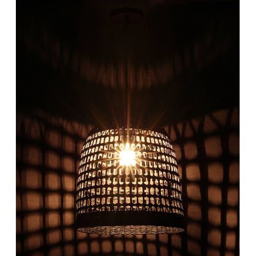 Suspension Lima Noir, Jacinthe D'eau, Diam. 30 Cm,