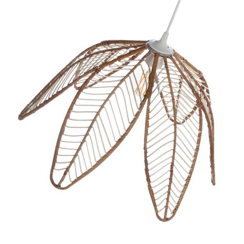 Suspension Flower, Rotin, Diam. 49 Cm,