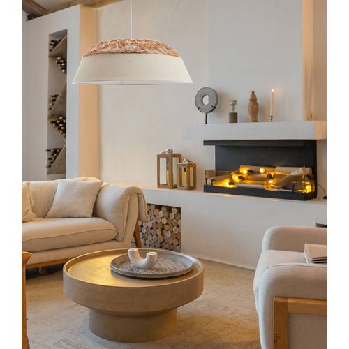 Suspension Alméria, Textile, Diam. 58 Cm,