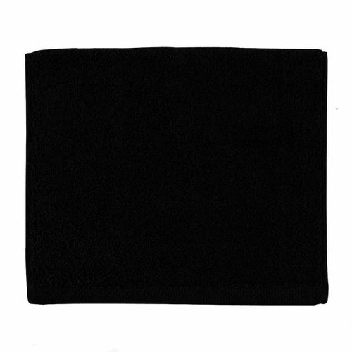 Drap De Bain Uni En Coton Noir 90x170