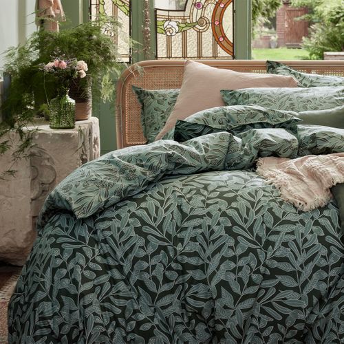 Housse De Couette En Coton Vert 200x200