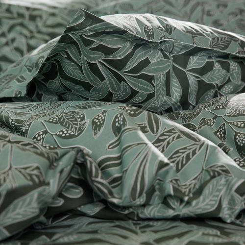 Housse De Couette En Coton Vert 200x200