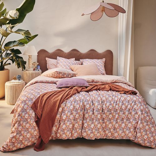 Housse De Couette En Percale De Coton Multicolore 240x220