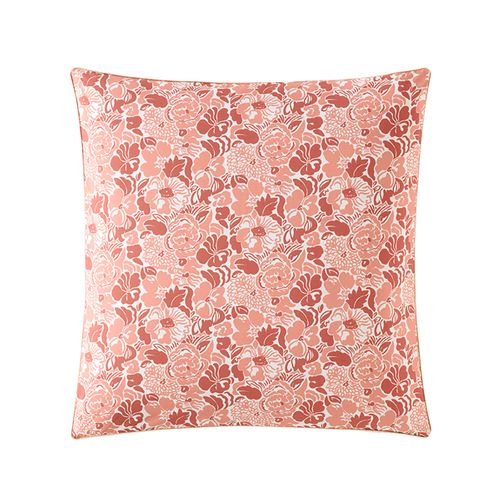 Taie D'oreiller En Percale De Coton Rose 65x65
