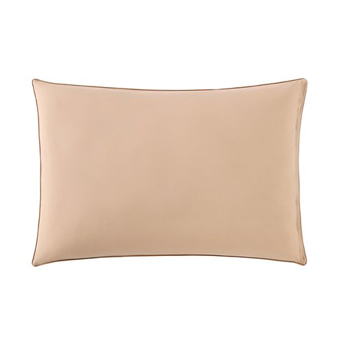 Taie D'oreiller En Percale De Coton Beige 50x75