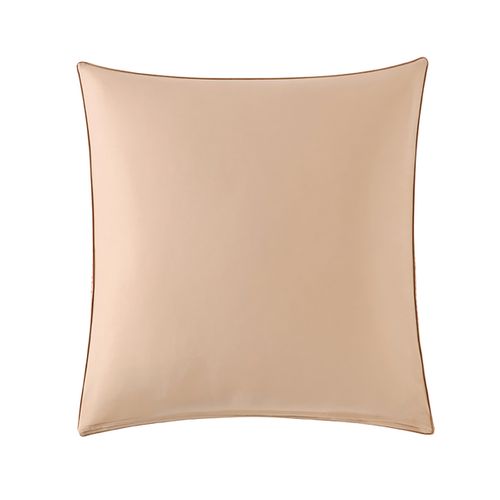 Taie D'oreiller En Percale De Coton Beige 65x65