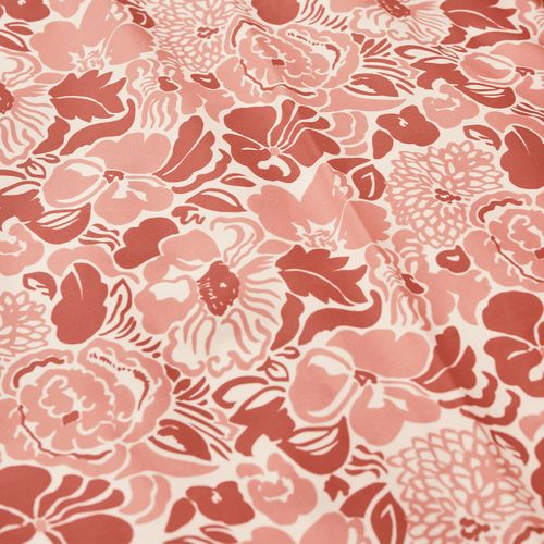 Drap Plat En Percale De Coton Rose 240x300 Cm