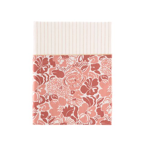 Drap Plat En Percale De Coton Rose 240x300 Cm