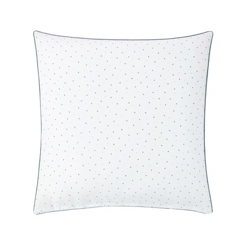 Taie D'oreiller En Satin De Coton Bleu 65 X 65 Cm