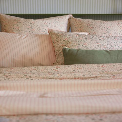 Housse De Couette En Percale De Coton Multicolore 260 X 240 Cm