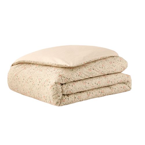 Housse De Couette En Percale De Coton Multicolore 260 X 240 Cm