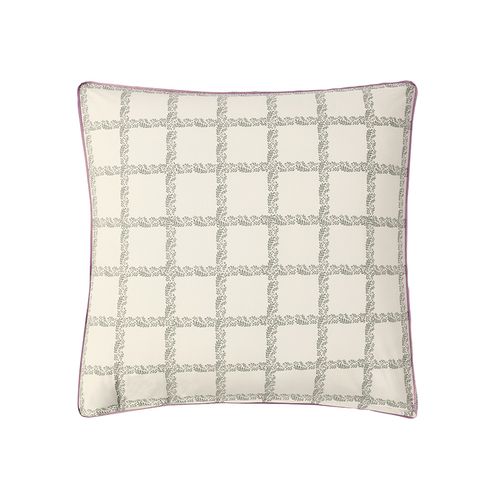 Taie D'oreiller En Percale De Coton Blanc 65 X 65 Cm