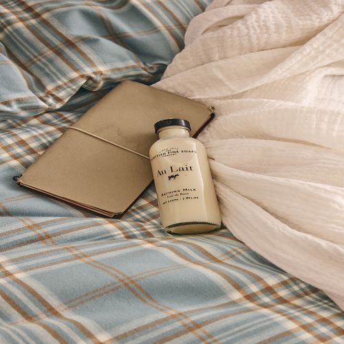 Housse De Couette En Flanelle De Coton Multicolore 200 X 200 Cm