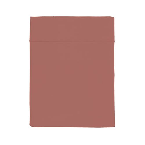 Drap Plat En Percale De Coton Rose 270 X 300 Cm