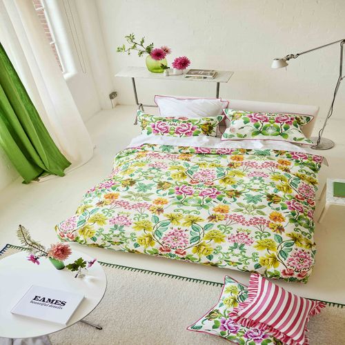 Housse De Couette En Percale De Coton Multicolore 240x220cm