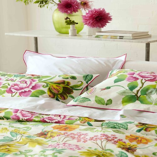 Housse De Couette En Percale De Coton Multicolore 240x220cm
