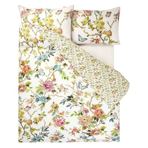 Housse De Couette En Percale De Coton Multicolore 260x240cm