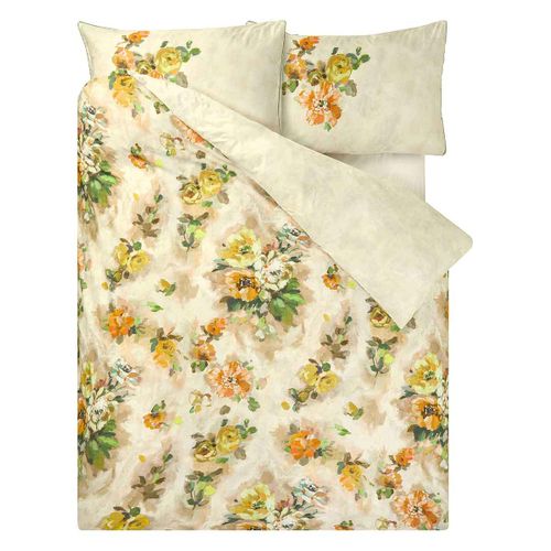 Housse De Couette En Satin De Coton Beige 260x240cm