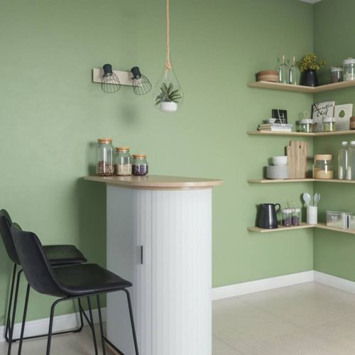 Spot barre 2 lumières métal BRADY noir