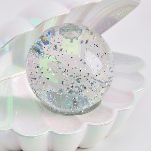 Coquillage lumineux H. 14,8 cm SIENA Nacré