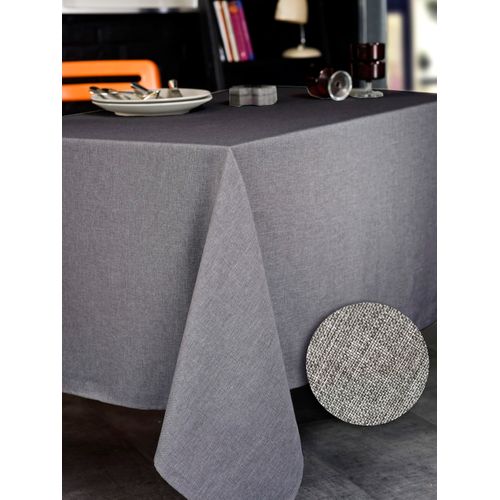Nappe Brome Gris Rect 150x300 Cm