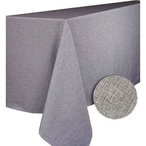 Nappe Brome Gris Rect 150x300 Cm