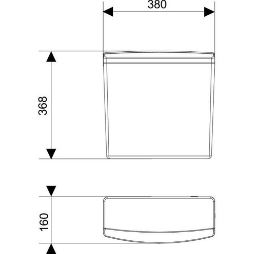 Réservoir Reviso - Mono Chasse - Haut - Anti Bactérien - Silencieux