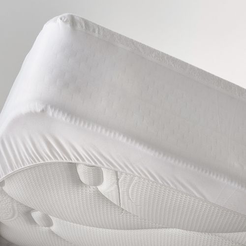 Protège Matelas 180x200 Cm - Molleton 100% Coton - Alèse Imperméable Et Anti Acariens - Silencieux
