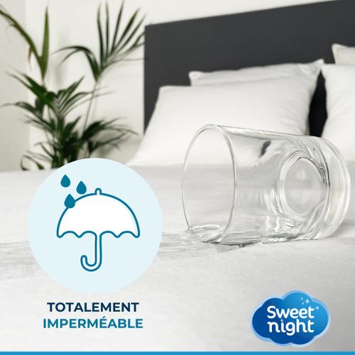 Housse Intégrale Matelas Imperméable 90x200x30 Cm - Protège Matelas Anti-punaise De Lit