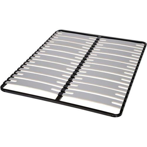 Sommier Optisize 160 X 200 - Cadre à Lattes Extra Large 141mm De Largeur
