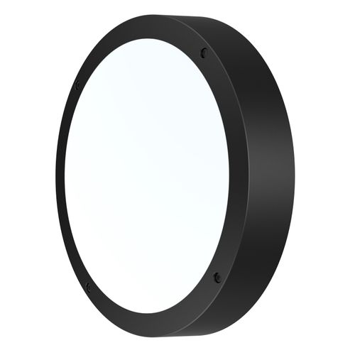 Plafonnier Extérieur Oval Ip65 (1800lm 5700k A++) - Noire - Voltman