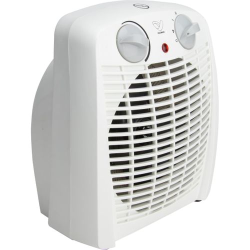 Radiateur Soufflant Portable 2000w - Blanc - Voltman