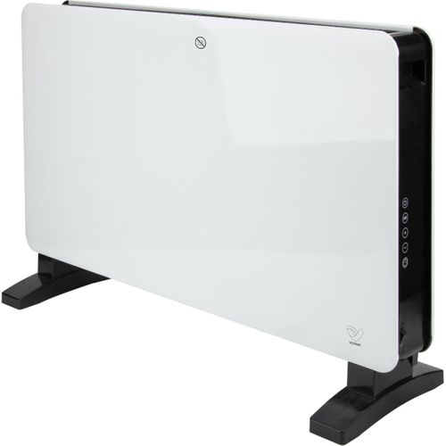 Radiateur Mobile Turbo Jetwarm 2000w - Blanc Et Noir