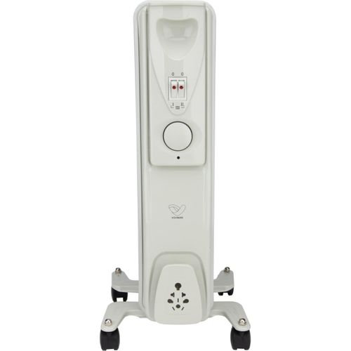 Radiateur Mobile Bain D'huile 1000w - Blanc