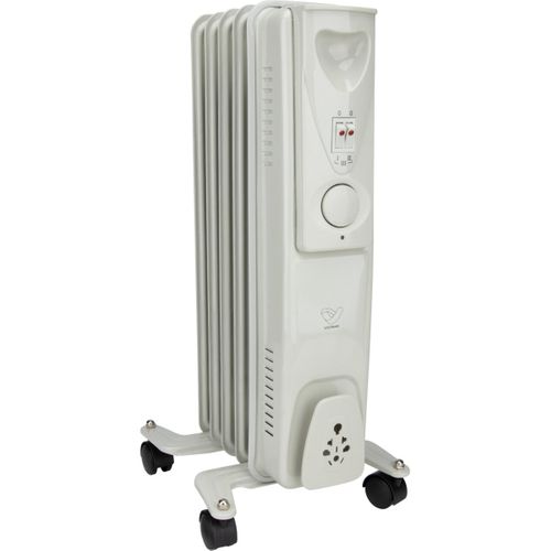 Radiateur Mobile Bain D'huile 1000w - Blanc